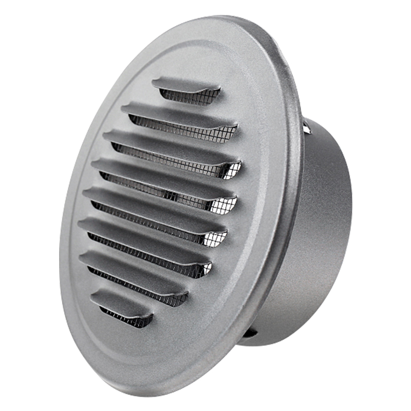 30不锈钢平头防雨罩风帽外墙新风防风罩通风口透气帽排气罩出风