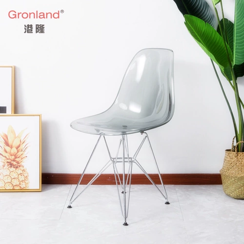 GRONLAND Ganglong Eames стул модный пластиковый обеденный стул на металлических ножках домашний стул для отдыха бесплатная доставка в Цзянсу, Чжэцзян и Шанхай