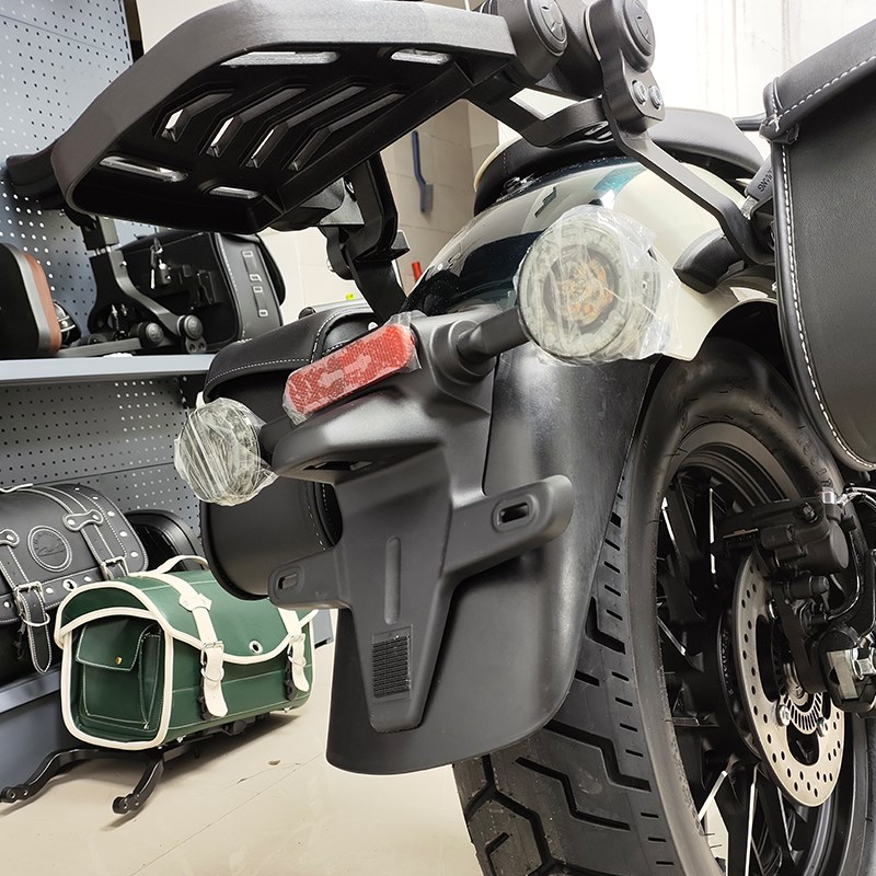 春风0CLC挡泥板前后挡泥瓦护杠改装件边包折叠靠背换挡杆专用