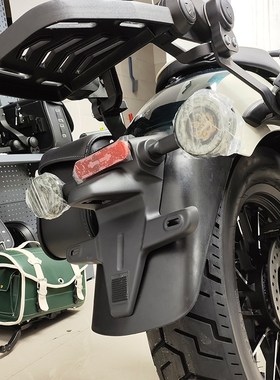 春风0CLC挡泥板前后挡泥瓦护杠改装件边包折叠靠背换挡杆专用