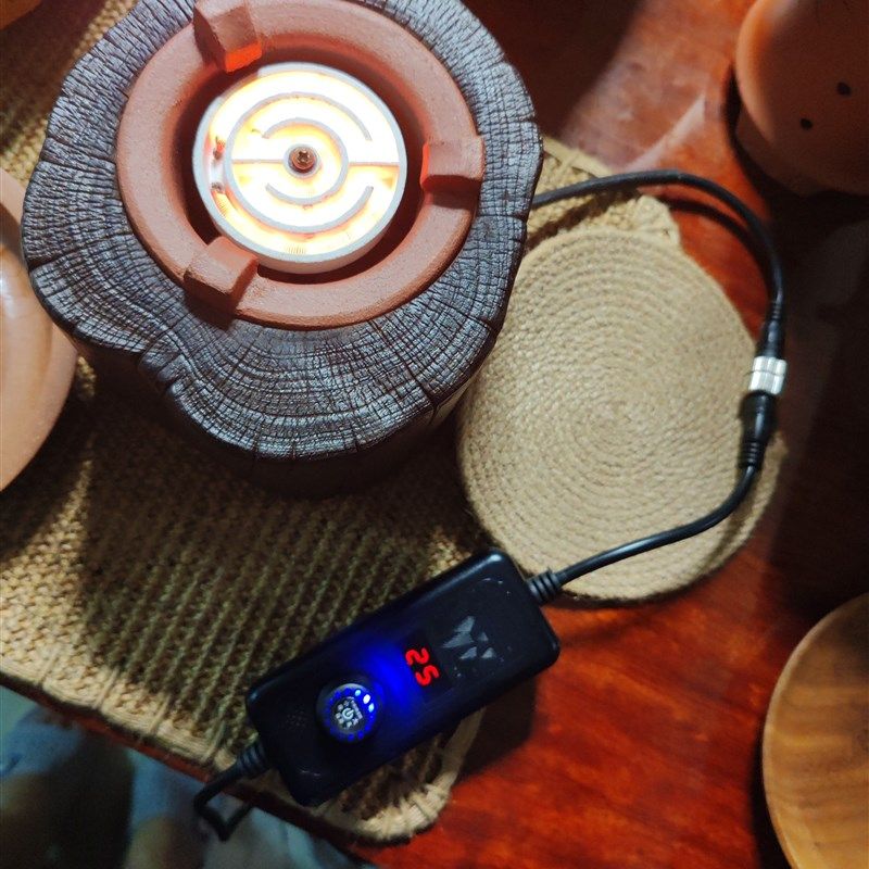 煨炉潮汇木电炉电炉丝进口炉丝炭炉改电丝炉配件电炭炉木电炉茶炉