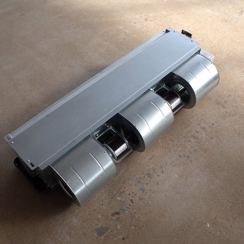 卧式暗装风机盘管水系统中央空调水冷暖水空调家用静音暖气空调