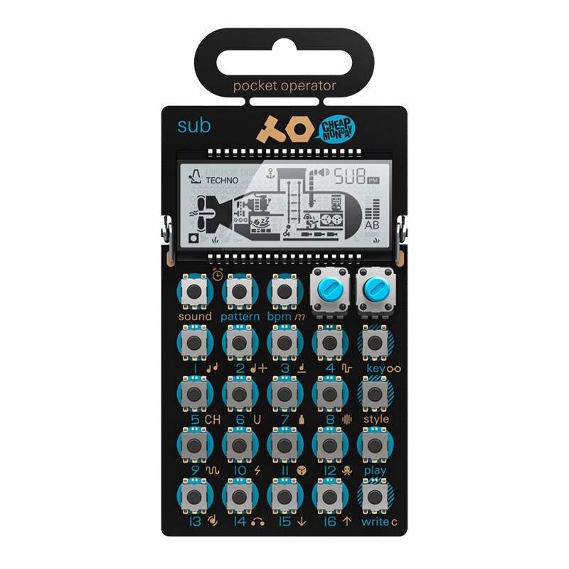 【新浦电声】 Teenge Engineering PO-1 低音口袋合成器