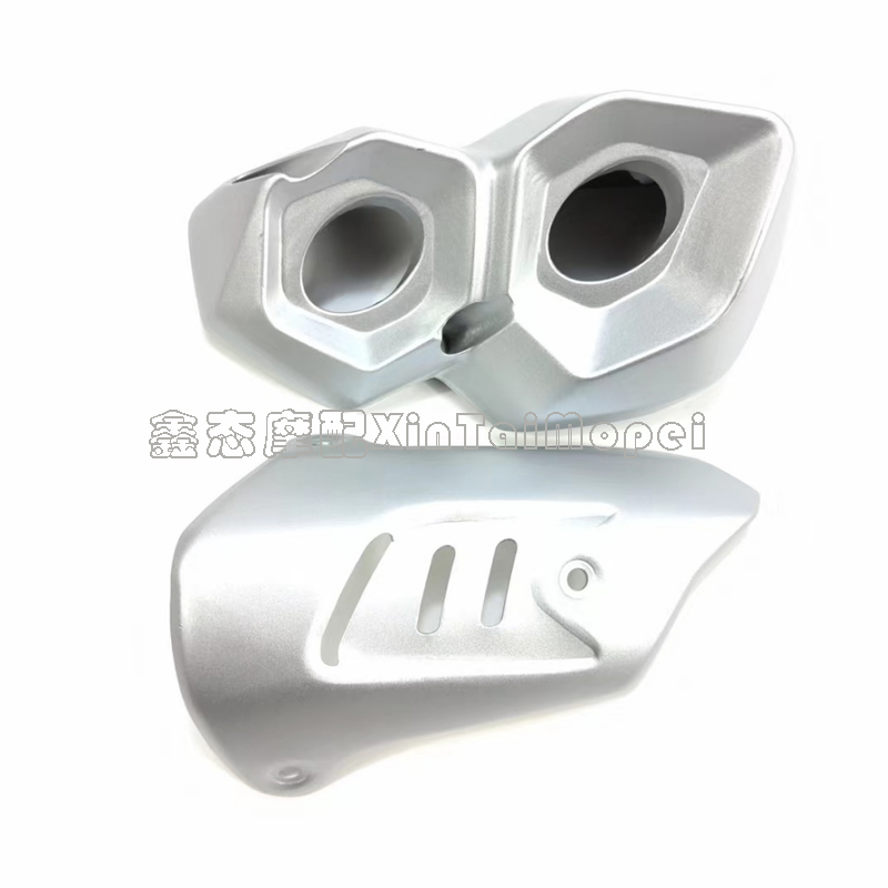 贝纳利BJ300GS-C/D/H龙卷风302R排气管装饰板护罩护板尾端装饰罩