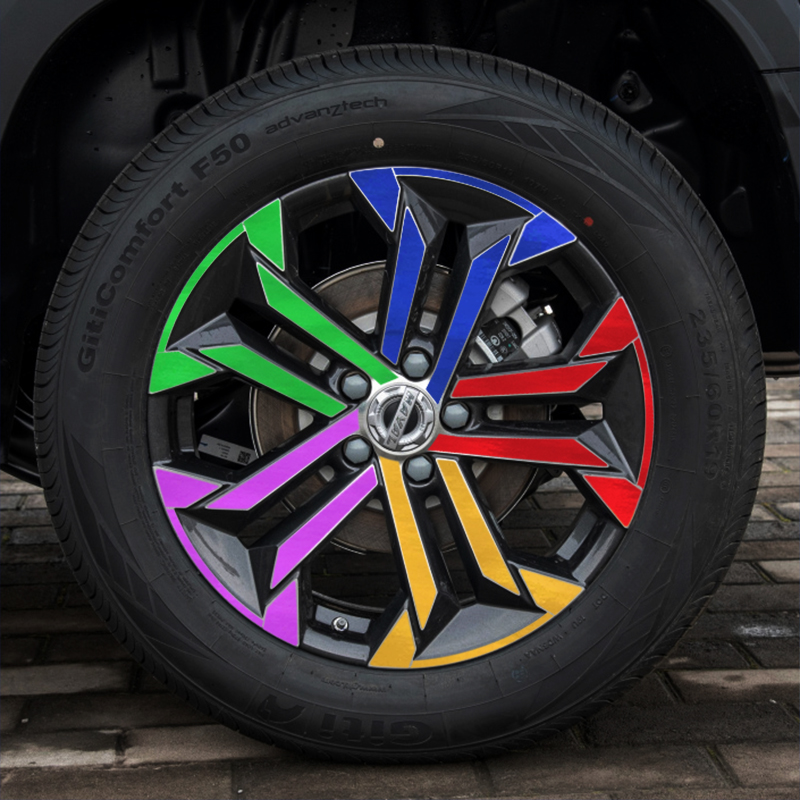 22款哈弗大狗改装轮毂贴纸 19寸专用车贴纸 划痕遮盖装饰防水贴膜