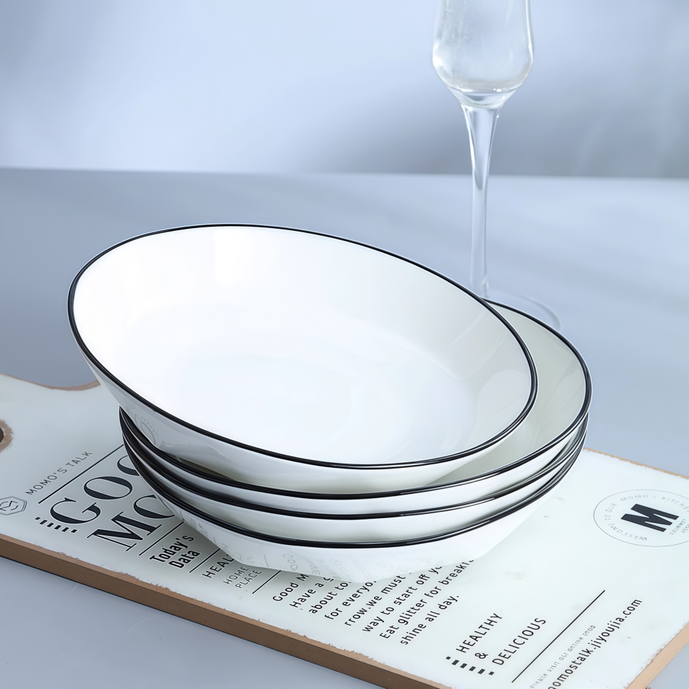 4-10个装菜盘子家用碟陶瓷