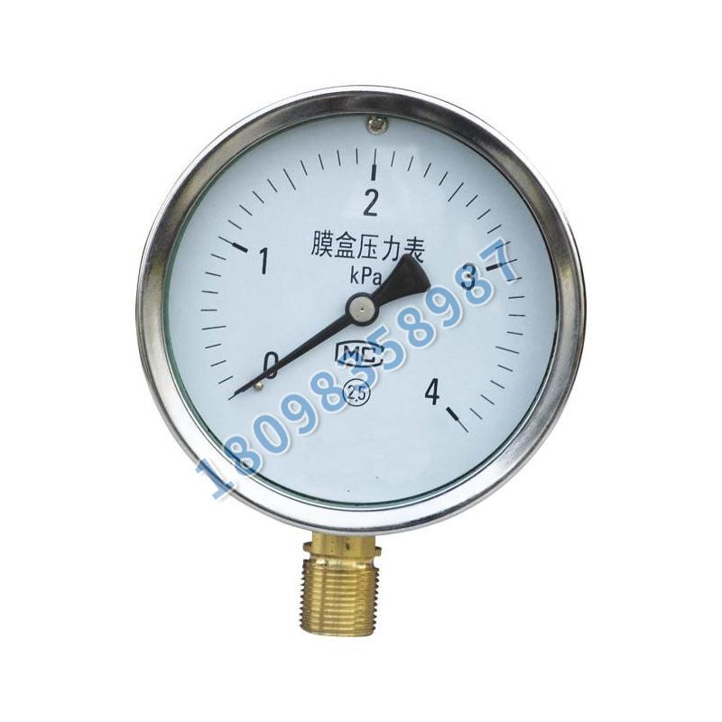 安徽天长市压力表不锈钢隔膜压力表￠150 1.6级 0.1~60Mpa