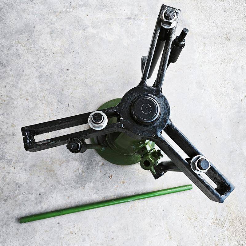 机械螺旋拉马拔轮器 QL三爪螺旋拉马 20T/2T齿轮式螺旋拉马拆卸