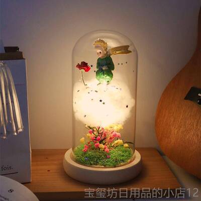 高档小王子小灯DIY圣诞手工礼物云女少心闺蜜生日母夜亲节520永生