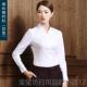 南航衬衫 空职业装 女短袖 高档O乘空姐制服面试装 v服领衬衣工装 L工