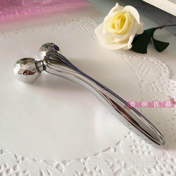 高档瘦脸器滚轮式v脸部按摩器面瘦脸棒手动提拉紧致部男神女3美d