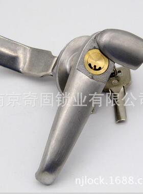 不锈钢防水把手锁MS308配电箱户外不锈钢执手锁MS302带防尘盖