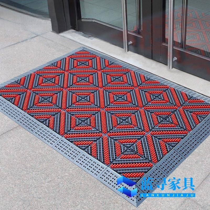 门口地垫进门家用室外入户门垫酒店大门防滑脚垫商用塑料地毯