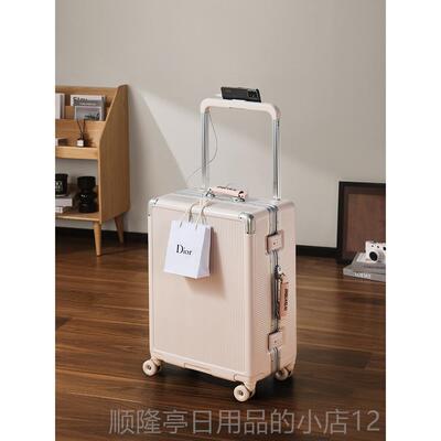 高档拉夫·劳伦马球王子宽拉杆行李箱新女款20行寸登机箱轻便旅密