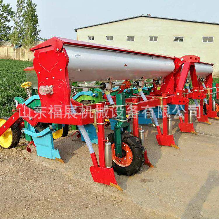 四轮播种机种植机械玉米起垄施肥种植机大豆播种机施肥播种一体机