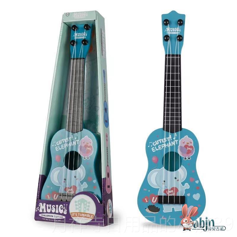 高档儿童克礼物尤克童里里卡通可爱小吉他乌克丽男女初学者丽尤里