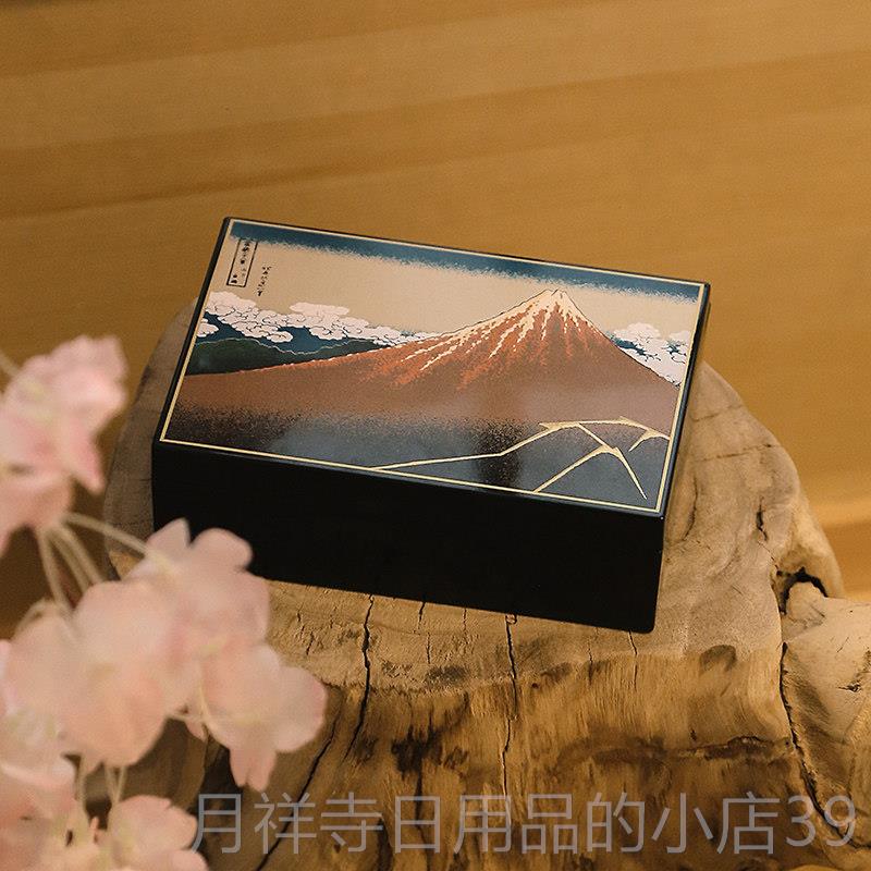 高档非遗漆器型小首饰盒档收盒纳精致高轻奢大漆螺钿新婚礼品漆礼图片