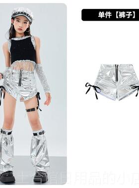 高档女服孩爵士舞服装童新酷时尚嘻哈舞嘻哈时尚服装女孩模特t潮