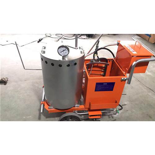 手推式热熔划线机 不锈钢道路标线机Hot melt marking machine