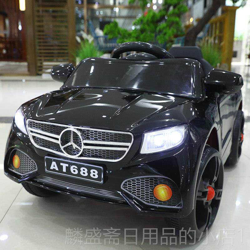 正品儿童电动四车轮带遥控摇摆汽1车-3岁可坐宝男宝玩具女冲电瓶