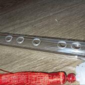 正品 有机玻省璃笛子透明笛子克力笛子传好统民族乐器音色亚高音好