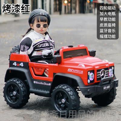 正品202宝5新款儿童电坐动汽车大野款越车男女孩宝充电可人四驱电