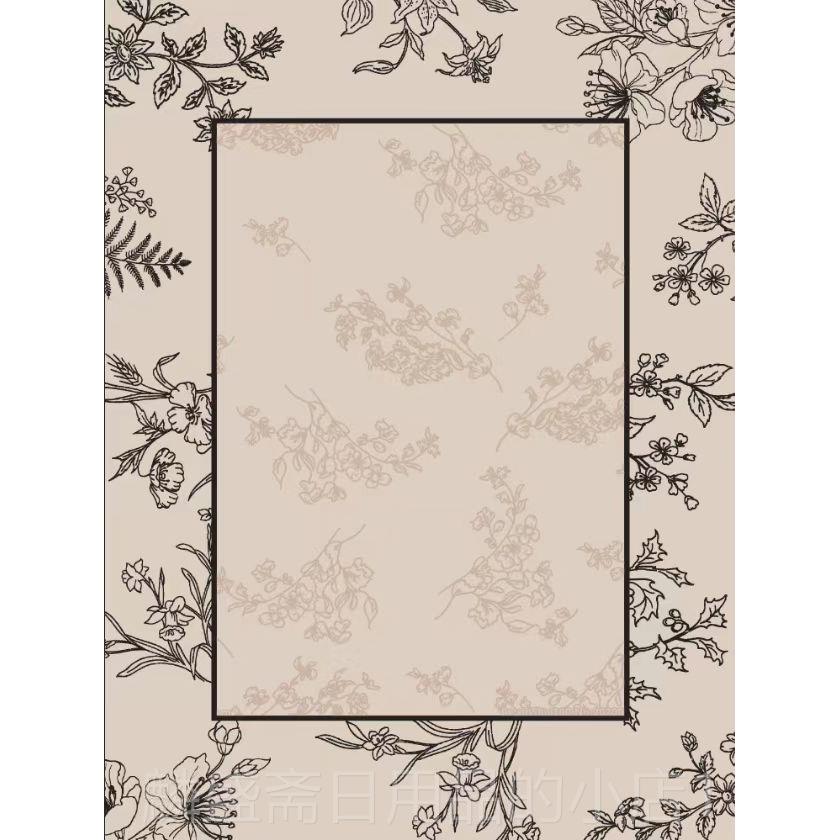 正品新西羊毛编法地毯式织中古奶油风高级感兰美式复古客厅沙发茶