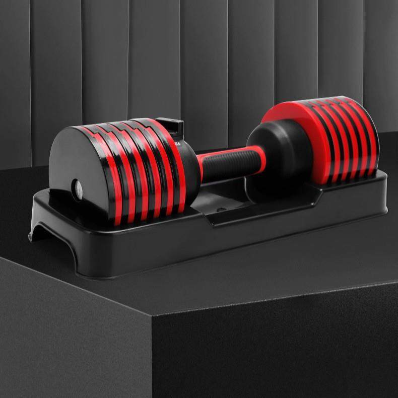 家用健身器材可调节哑铃可调节智能哑铃健身房快速调节哑铃防滑