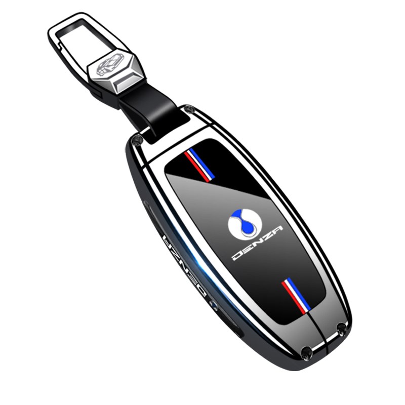 腾势d9钥匙汽车dmi专用新款23款高档d8扣d7车用品改装X壳包金属