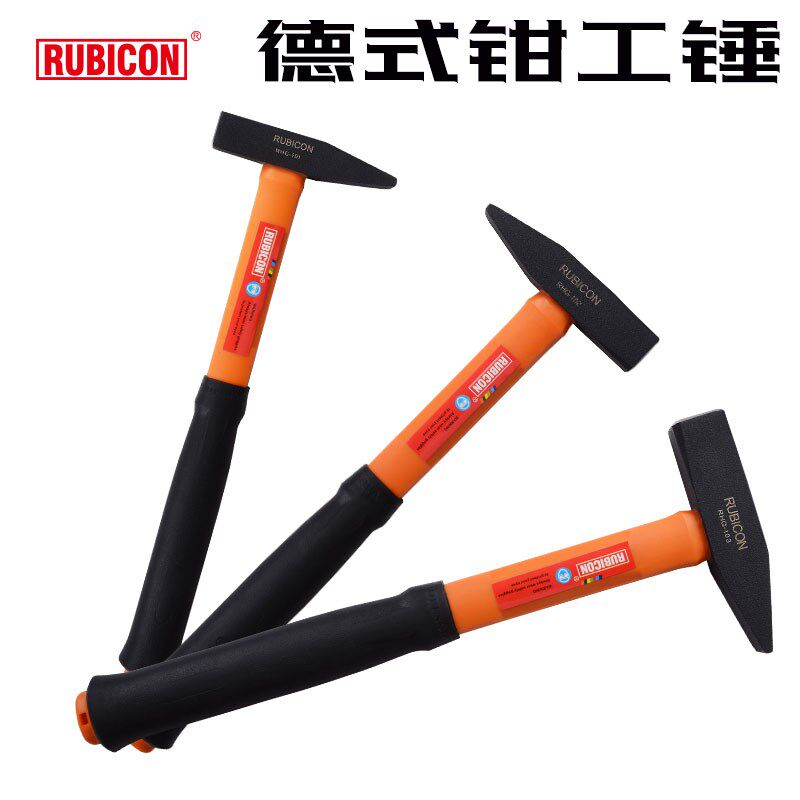 罗宾汉铁锤德式钳工锤小锤子榔头 测试锤家用维修纤维柄锤RHG-102