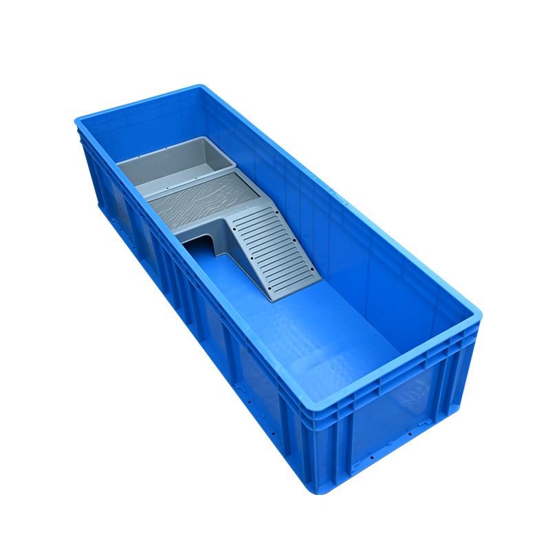 乌龟缸塑料乌龟箱带晒台鱼缸开放式养龟专用塑料箱乌龟大型饲养箱