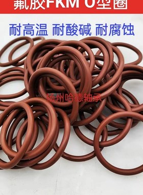 氟胶O型圈 FKM X 内径 外径 49.7*54.4*59.4*64.4*69.4 线径3.1