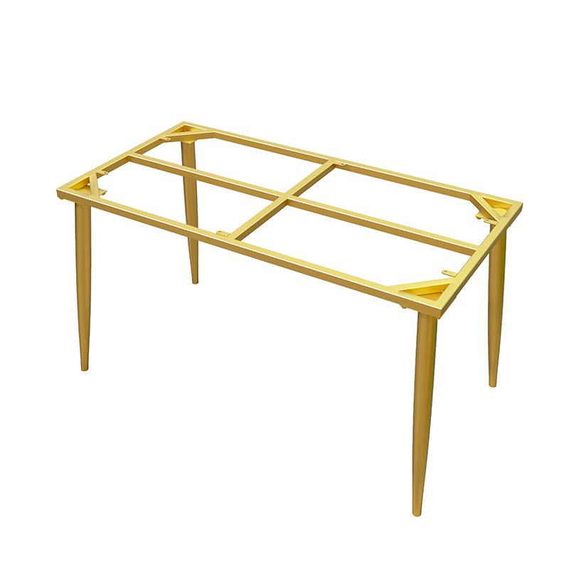 铁艺桌腿岩板大理石玻璃大板桌脚支架餐桌简易桌子腿金属桌架定制