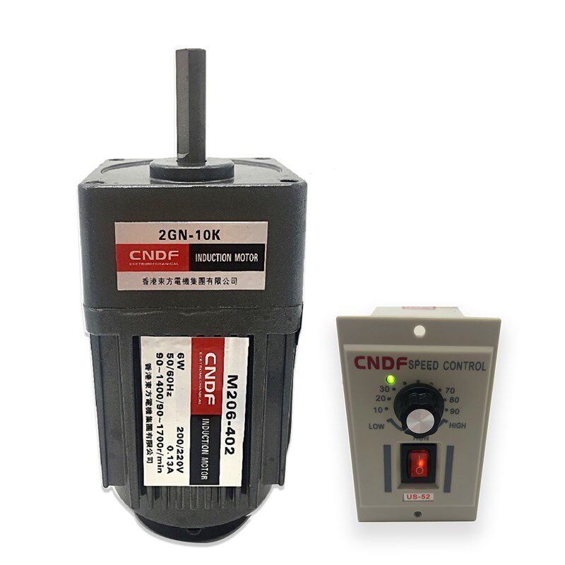 香港东方电机CNDF微型调速电机6W减速机M206-402齿轮箱2GN30K马达