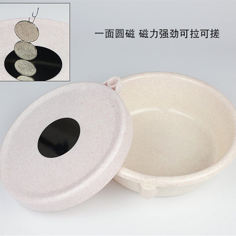 红健三脚组合饵料饵盘架带拉饵盘食盘可拉可搓台钓饵盆竞技饵盆