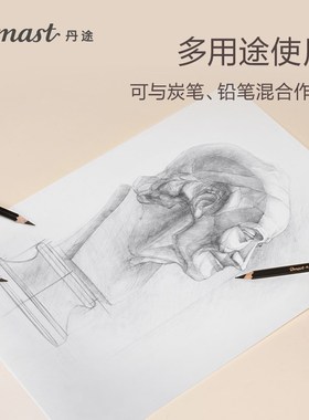 Dmst丹途素描铅笔炭笔美术生专用素描笔素描绘画工具初学者绘画