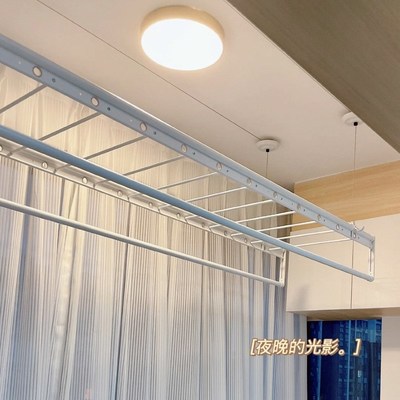 德国升降晾衣架阳台家用手摇晾衣架阳台顶装手动晾衣架升降手摇器