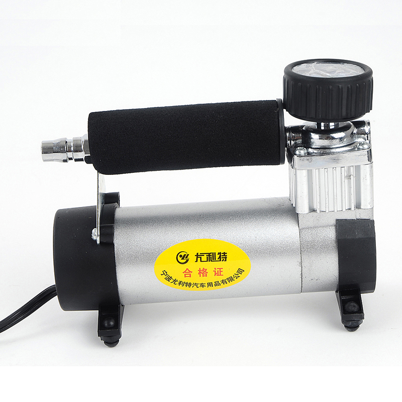 尤利特汽车充气泵3035打气泵 车载打气机单缸电动12V越野车冲气泵