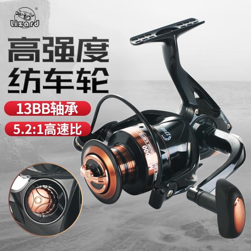 科迈龙渔轮全金属线杯路亚海杆轮海竿轮鱼线轮锚鱼远投轮纺车轮