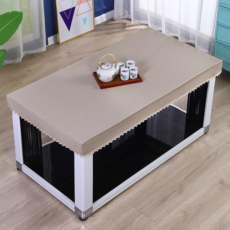 电炉罩烤火罩桌布防水防油长方形烤火桌子皮罩取暖桌罩烤火炉罩