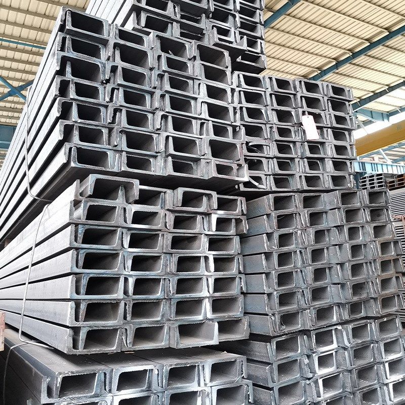 热镀锌槽钢10号幕墙镀锌槽钢U型钢C型钢工字钢黑槽钢结构加工订制