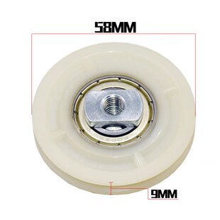 钢丝绳导向轮 6002易升层厅门挂轮 江南快速电梯钢丝绳轮58