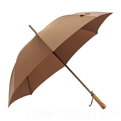 正品覆古英木直柄长柄为伞大雨特别实业务全自动男子双制超大防风