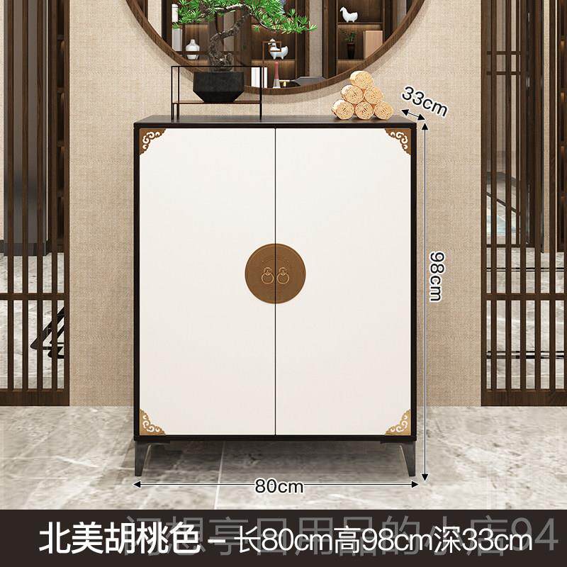 正品现代约鞋柜家木用门口济型新中经式简鞋柜玄关柜客厅大容量实