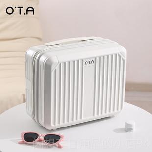 正品OTA14寸手提行李箱附迷加女包套登机你化妆箱收纳可拉杆可携