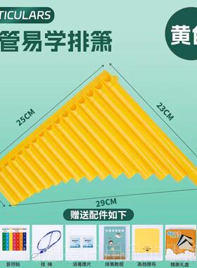 正品排箫排笛1管18排管22管初学c调动吹嘴专6用笛乐移器校园推荐