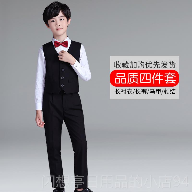 正品儿童演出服小学生朗舞诵比赛唱男女童蓝色蹈裙合蓬子蓬裙表演