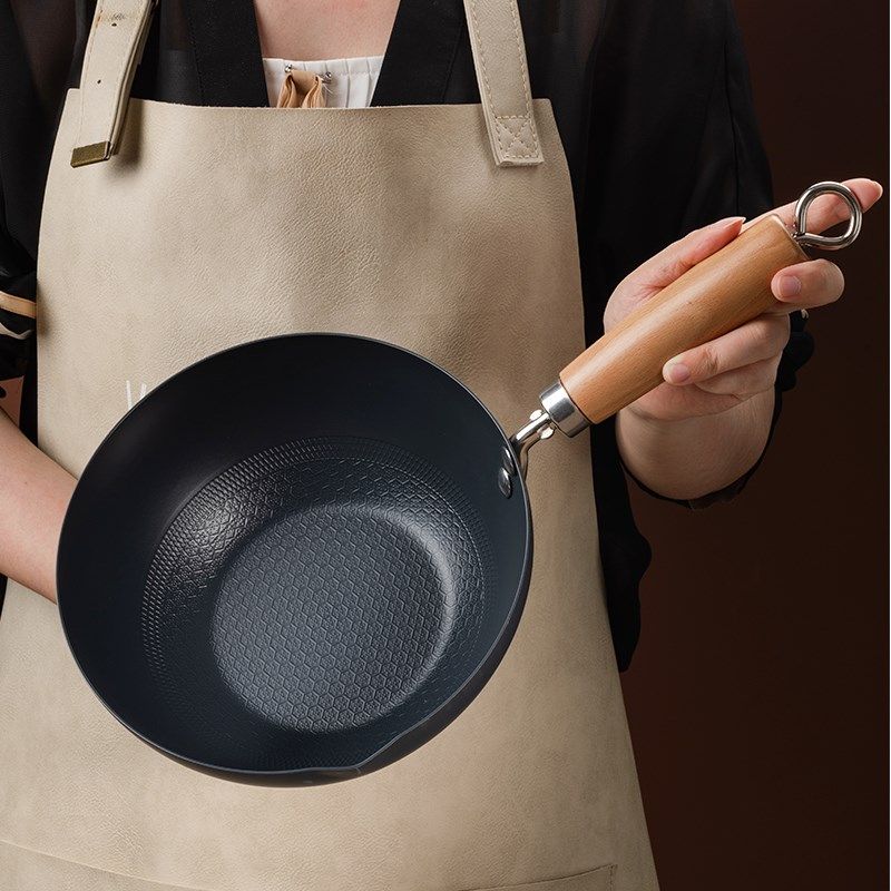 加厚无涂层极铁锅小号炒锅辅食锅泡面锅一人食迷你锅家用炒菜精铁,厨房/烹饪用具,炒锅,淘宝优惠券,粉丝福利购,淘宝优惠卷