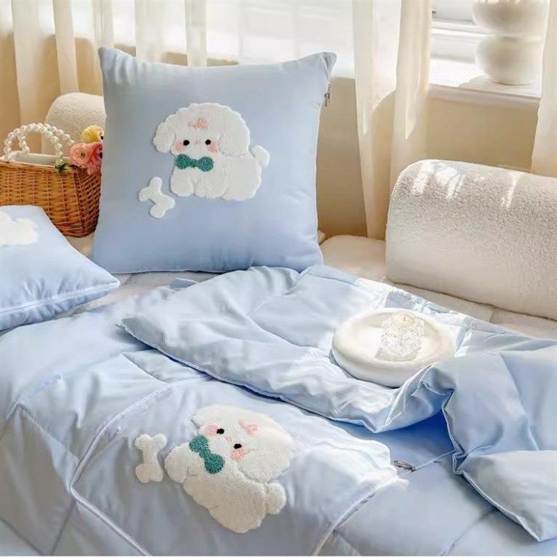 抱枕车用被子两用办公室午睡沙发毯子空调被夏凉被车载靠垫二合一,居家布艺,抱枕被,淘宝优惠券,粉丝福利购,淘宝优惠卷