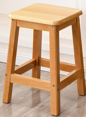 实木方凳家用长凳大板凳换鞋长条凳木凳餐桌凳登高梯凳子精品特惠